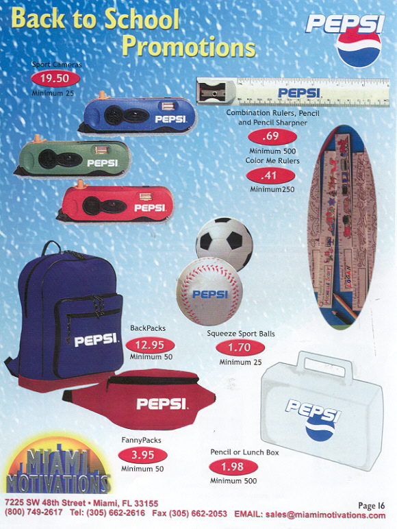 Back to Schools promotions